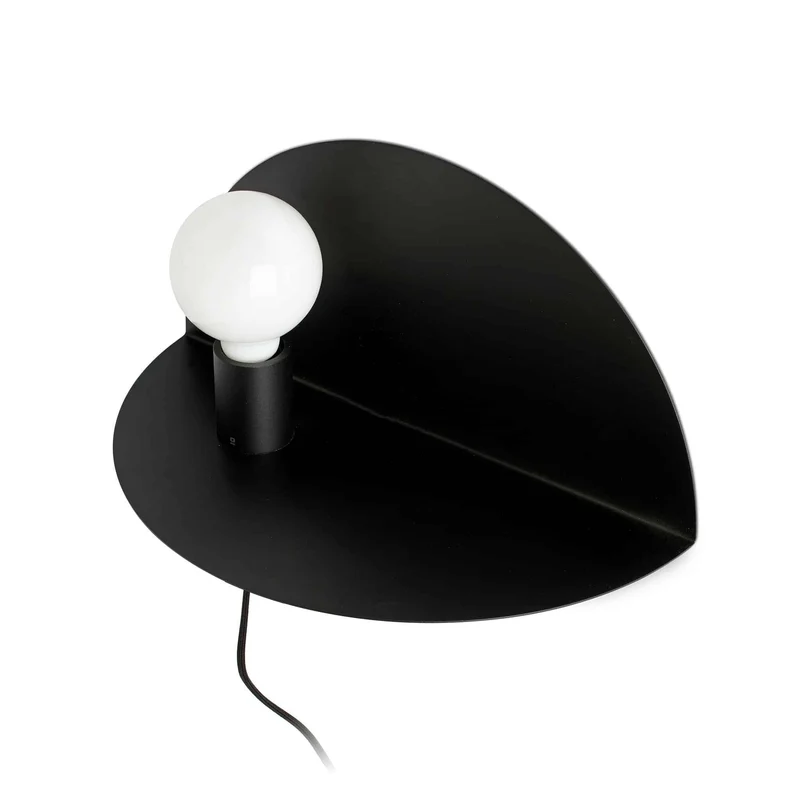 Faro NIT Lámpara aplique izquierdo negro 1004