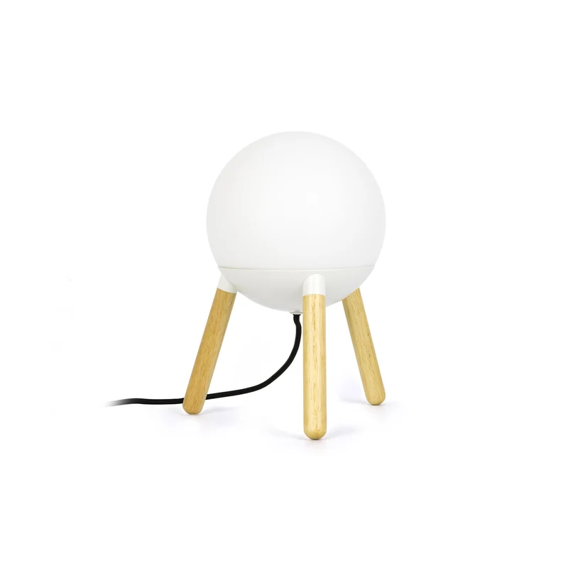 Lámpara de mesa Faro Mine E27 LED opal 28211