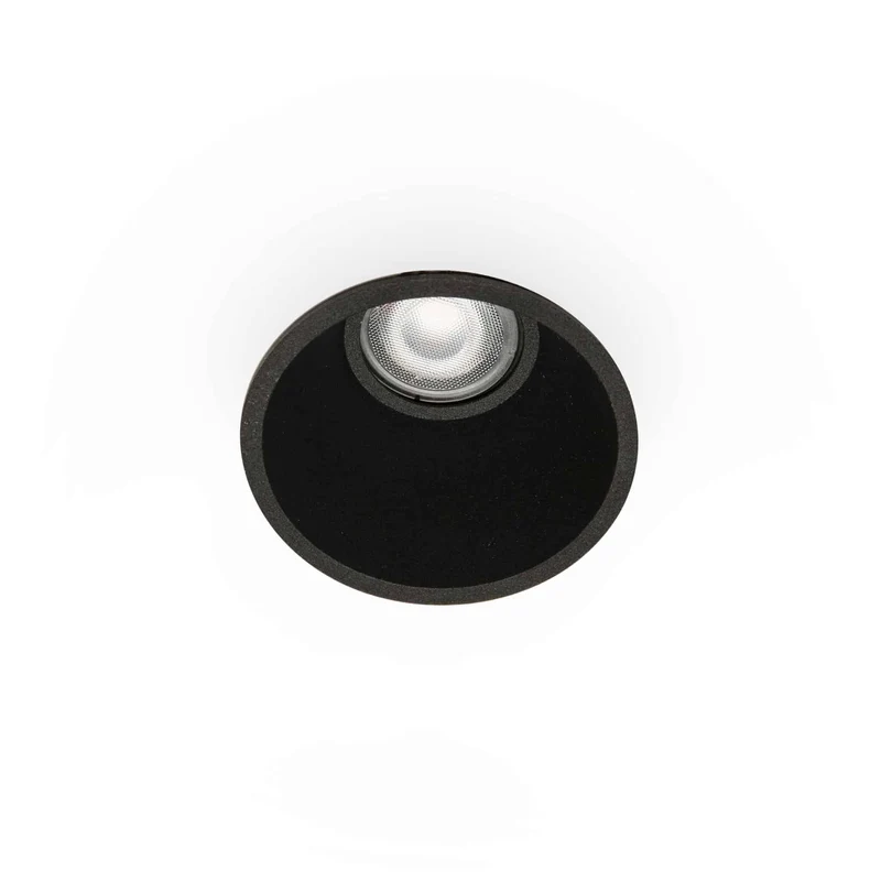 Faro FRESH Empotrable negro GU10