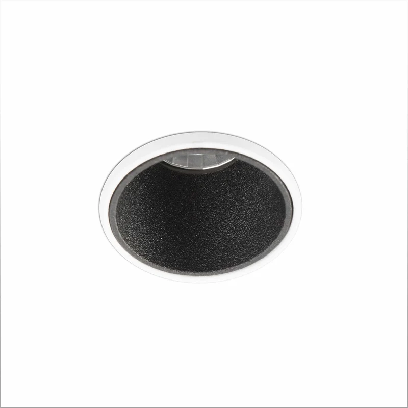 Faro FOX Empotrable negro trimless 2700K 25°