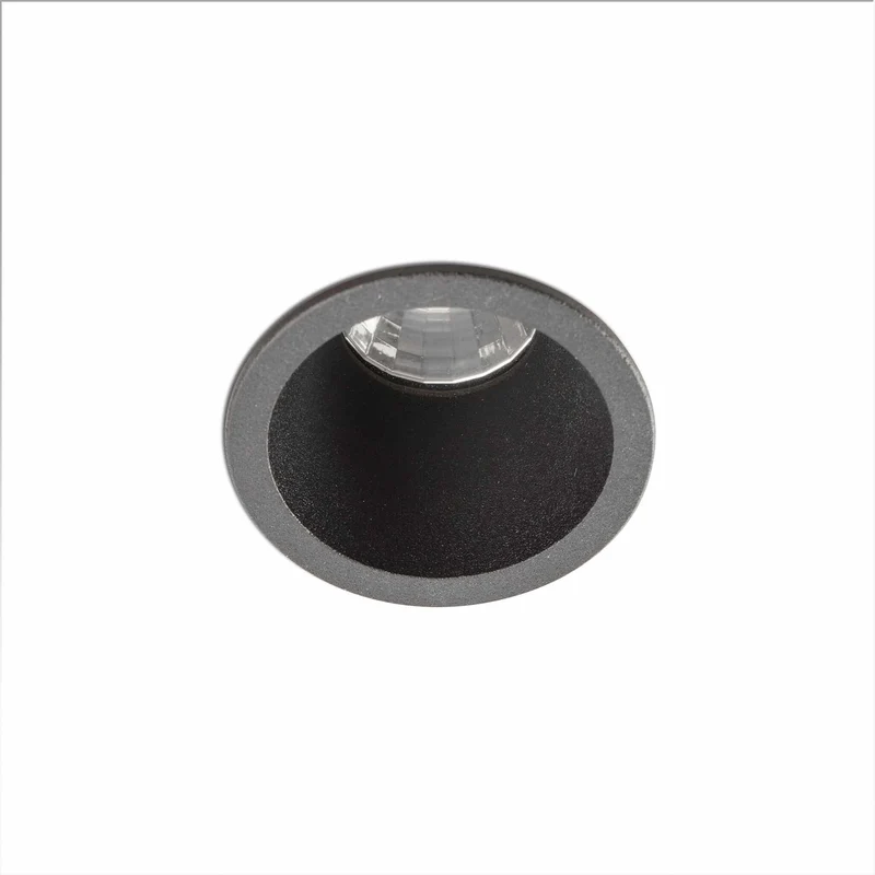 Faro FOX Empotrable negro 2700K