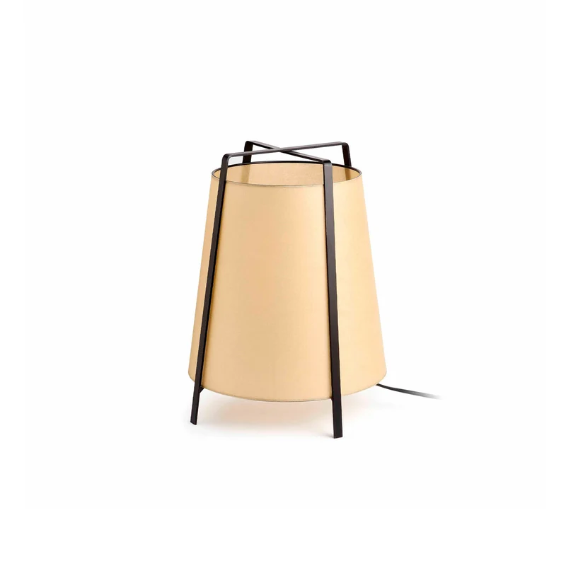 Lámpara de mesa Faro Akane E27 LED beige 28370