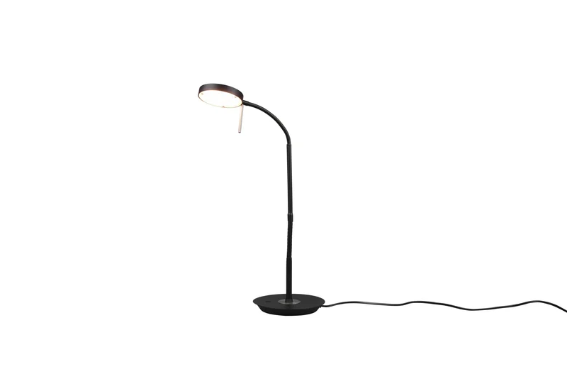 Flexo de sobremesa grande Trio Monza LED negro mate 523310132