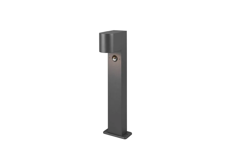 Baliza de exterior Trio Roya antracita con sensor movimiento IP44 50cm 514260142