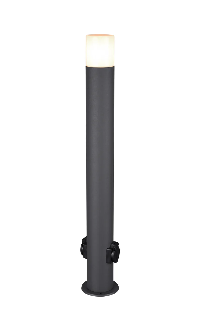 Baliza de exterior Trio Hoosic antracita IP44 80cm 424067142