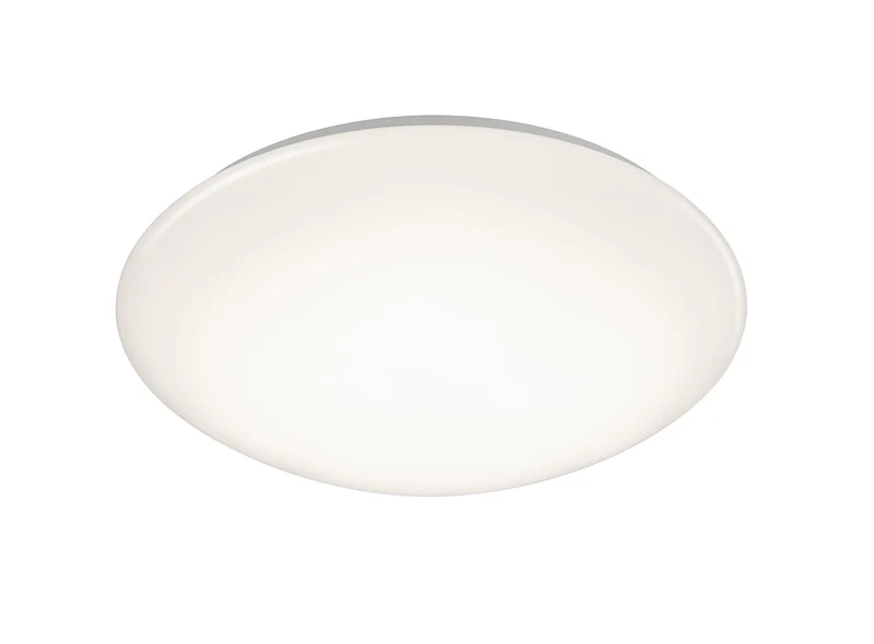 Plafón de techo Trio Pollux LED blanco 3000K con sensor IP44 Ø37cm R67839101