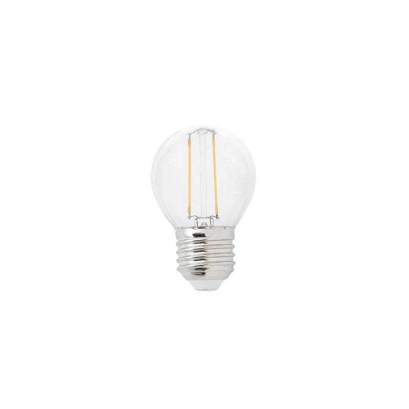 Bombilla LED Faro E27 G45 filamento 2W 2700K 17417
