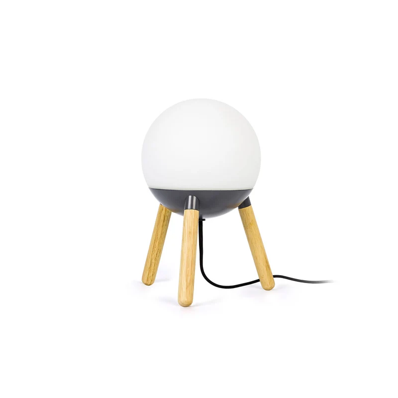 Lámpara de mesa Faro Mine E27 LED opal 28379