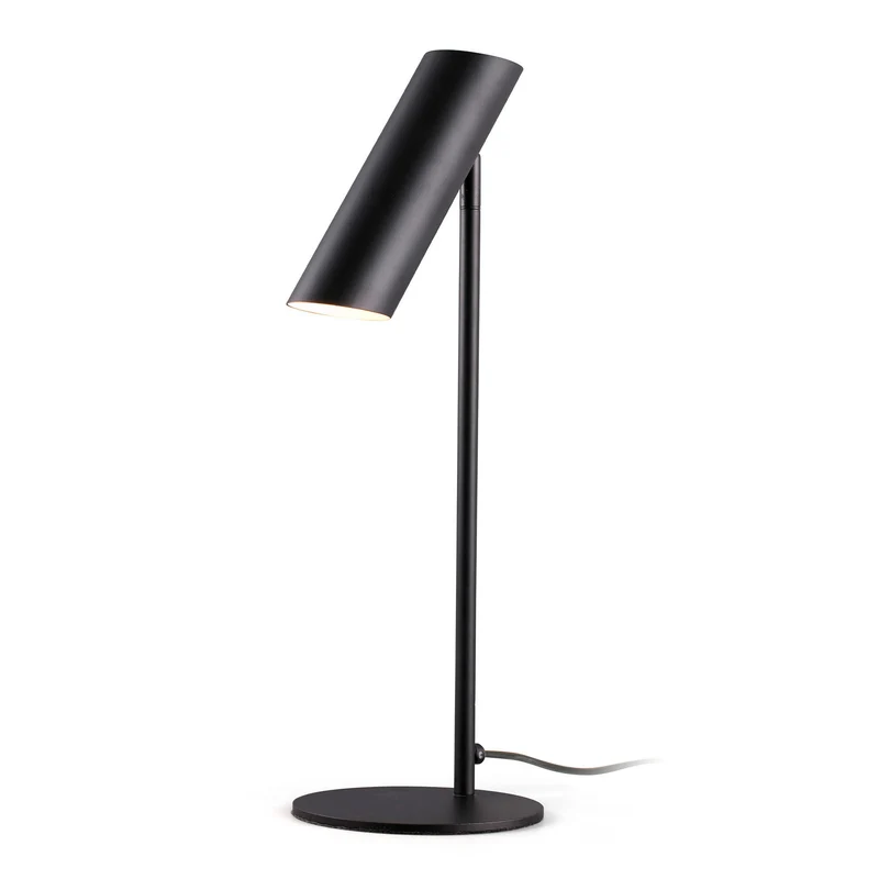 Lámpara de mesa Faro Link GU10 LED negro mate 29882
