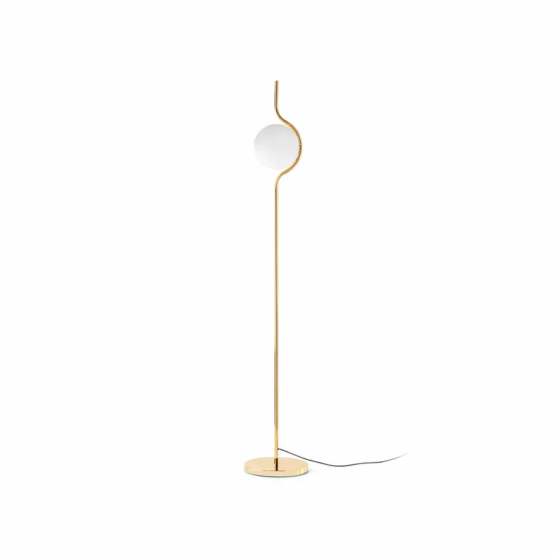 Lámpara de pie salón Faro Le LED oro brillo 2700K 29693D