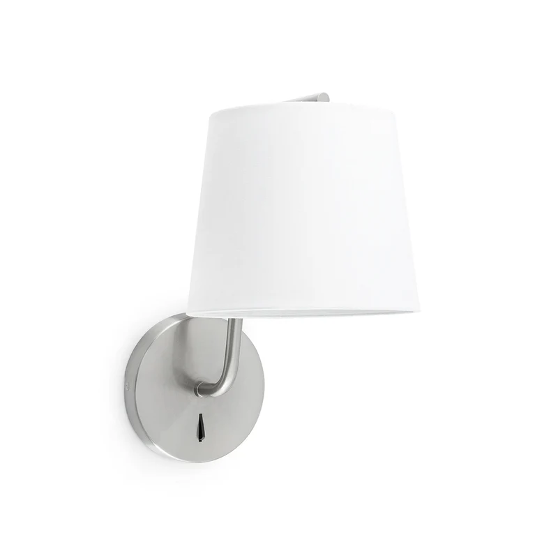 Lámpara de pared aplique Faro Berni E27 LED blanco 29328