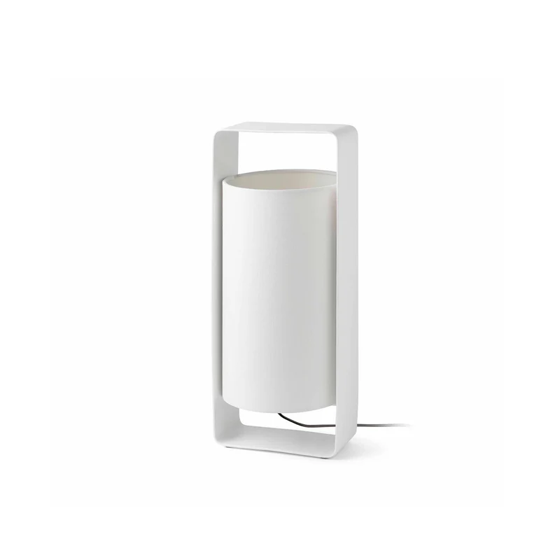 Lámpara de mesa Faro Lula E27 LED blanco 28383