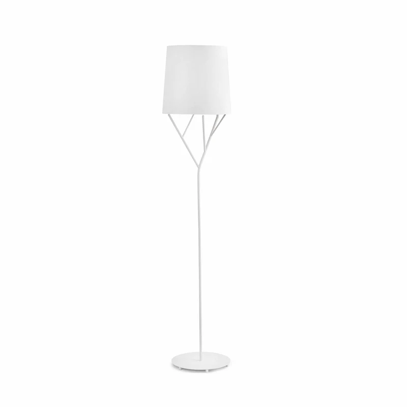 Lámpara de pie salón Faro Tree E27 LED blanco 29869
