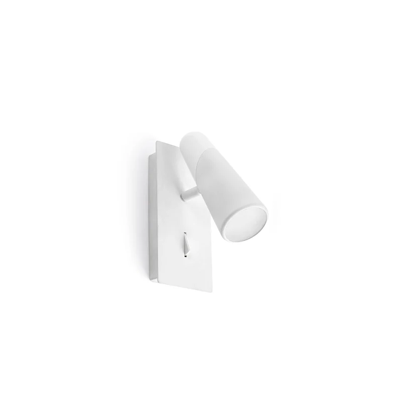 Lámpara de pared aplique Faro Lao 1 luz LED blanco mate 3000K 29040