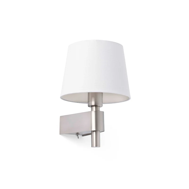 Lámpara de pared aplique Faro Room E27 LED blanco 29974