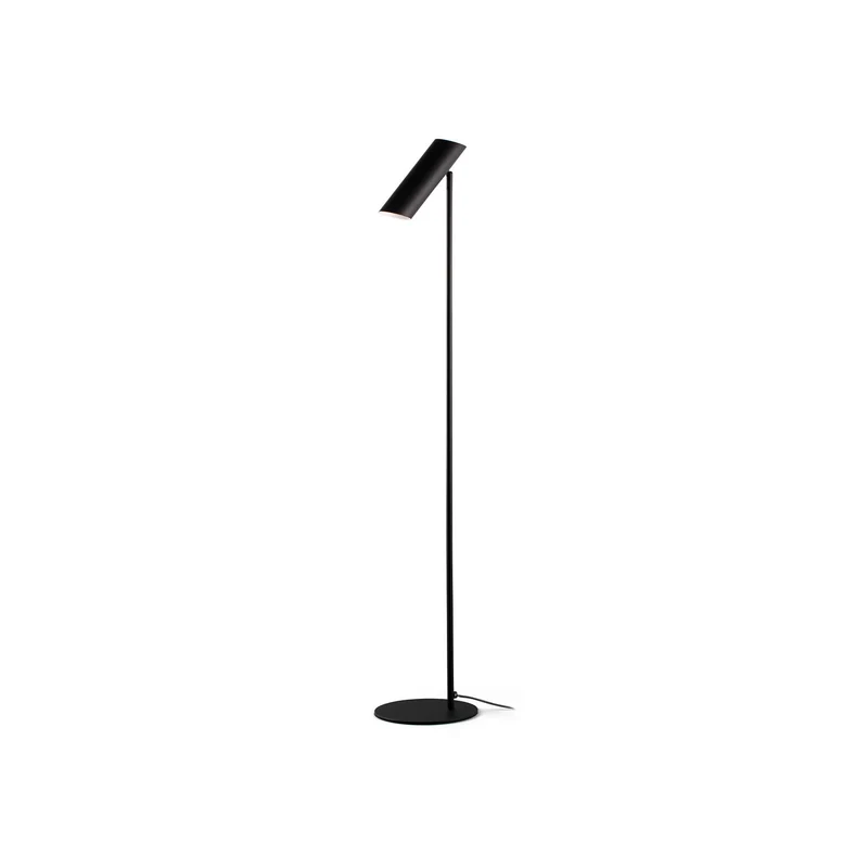 Lámpara de pie salón Faro Link GU10 LED negro mate 29884