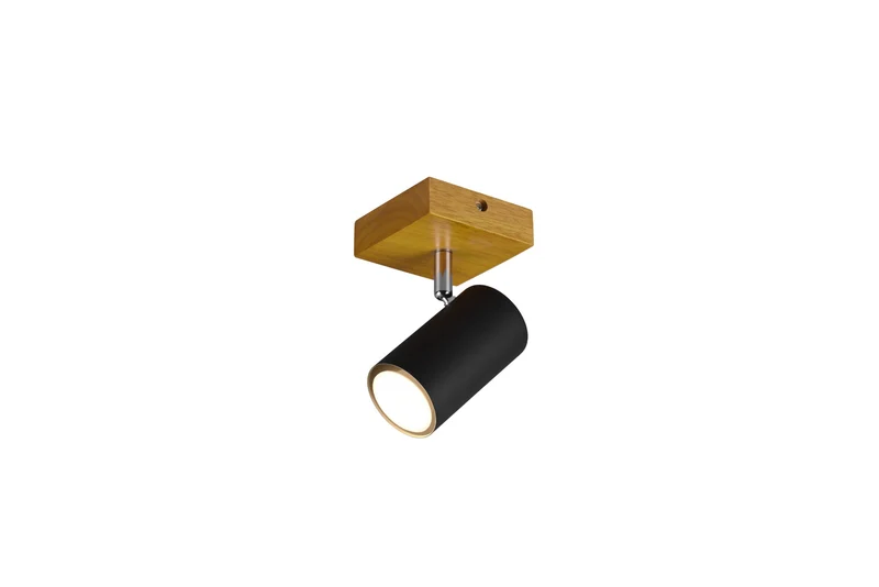 Foco Trio Marley negro mate 812400132