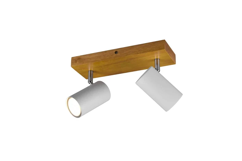 Foco Trio Marley 2 luces blanco mate 812400231