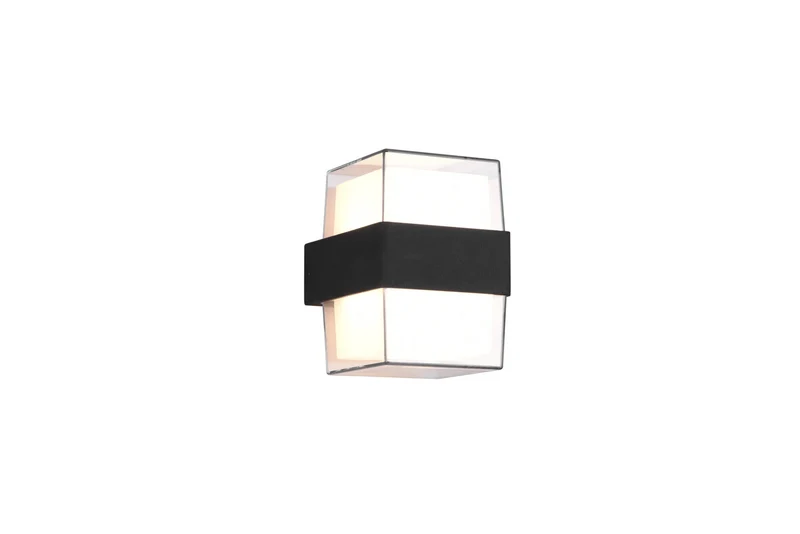 Aplique de exterior Trio Molina LED 2 luces antracita 3000K arriba y abajo IP54 R22062142 para jardín
