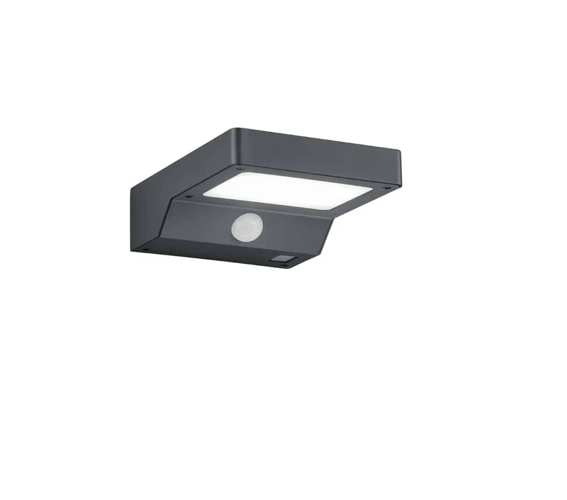 Aplique de exterior Trio Fomosa LED solar portátil antracita 3000K IP44 R22281142