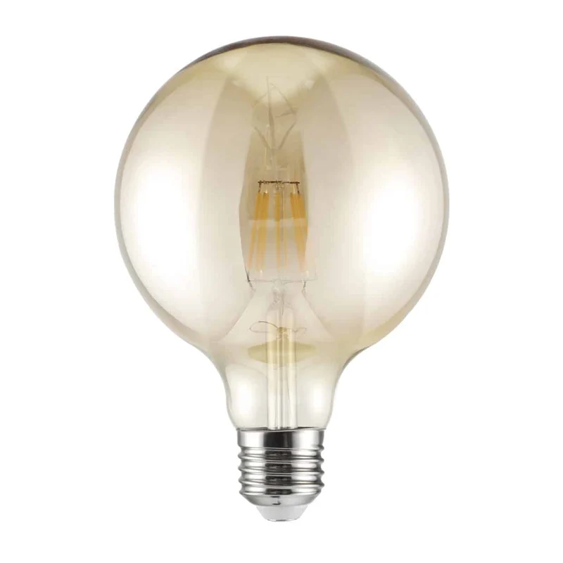 AJP Bombilla LED Globo 8W ámbar 8W 760lm 3000K E27 FS0064