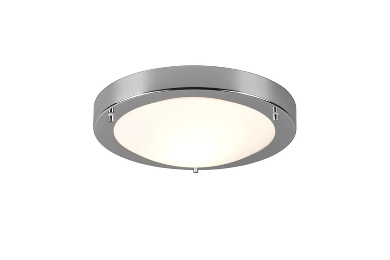 Plafón de baño Trio Condus cromo IP44 Ø31,5cm 6801011-06