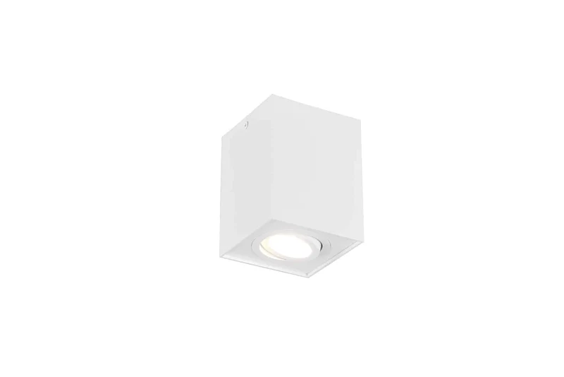 Plafón de techo Trio Biscuit blanco mate 9,6cm 613000131