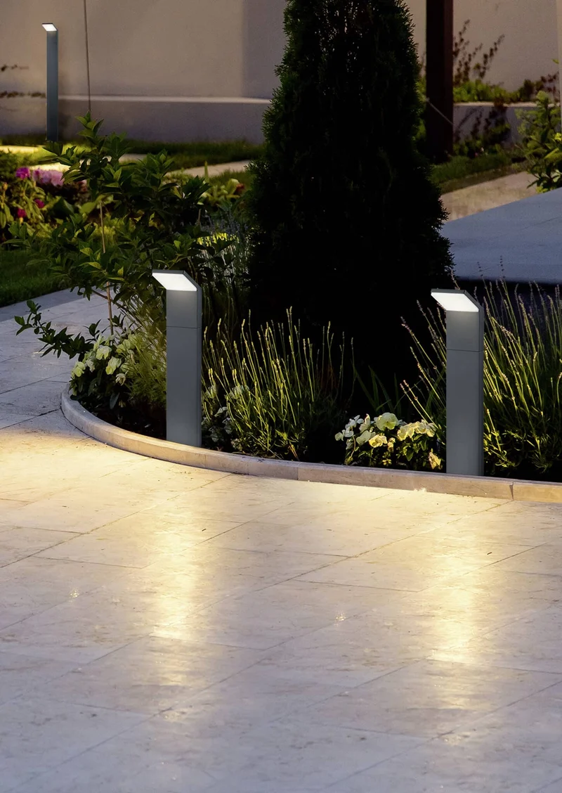 Baliza de exterior Trio Pearl LED antracita 3000K IP54 50cm 521160142