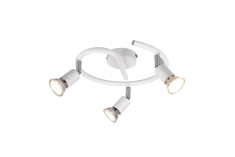 Foco Trio Paris 3 luces blanco mate 25cm R80913931
