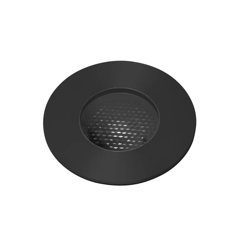 Empotrable de suelo exterior Faro Grund 12cm LED negro anodizado 3000K IP67 36° 13W 92 70732