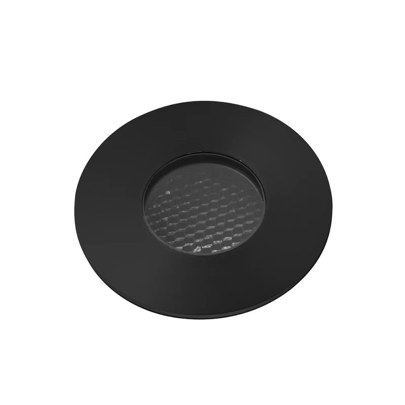 Empotrable de suelo exterior Faro Grund LED negro anodizado 3000K IP67 36° 7W 80 70731