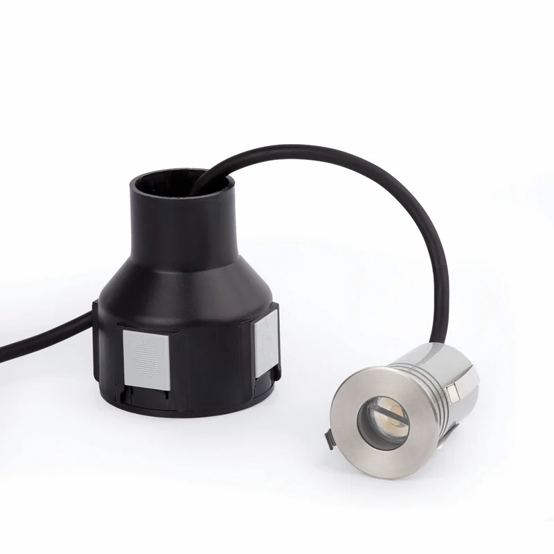 Empotrable de suelo exterior Faro Curtis LED gris 3000K IP67 70462N
