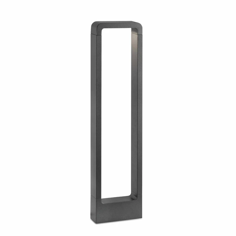 Baliza de exterior Faro Das 65cm LED gris oscuro 3000K IP54 180° 75520