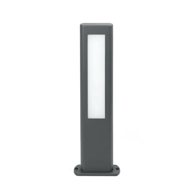 Baliza de exterior Faro Nanda 50cm LED gris oscuro 3000K IP54 opal 71216