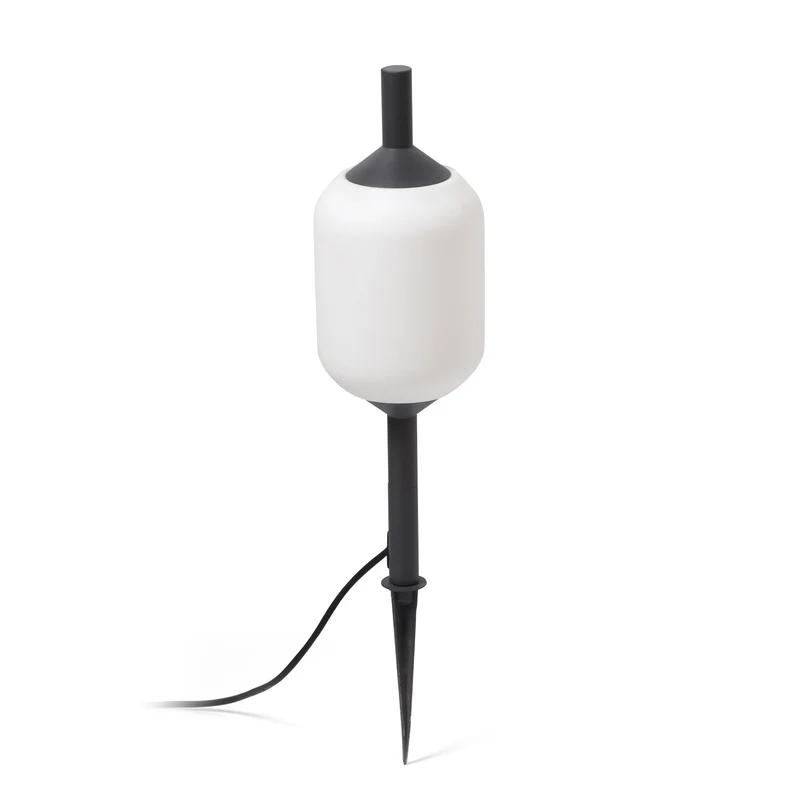 Estaca/Pincho de exterior Faro Saigon 79cm E27 LED gris y blanco IP65 R17 73cm out 71576P-03