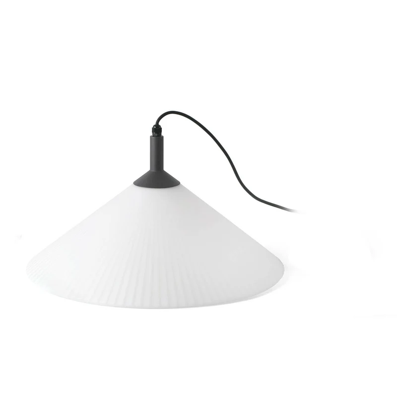 Lámpara colgante de exterior Faro Saigon 54cm E27 LED blanco IP65 R55 out 71584-02