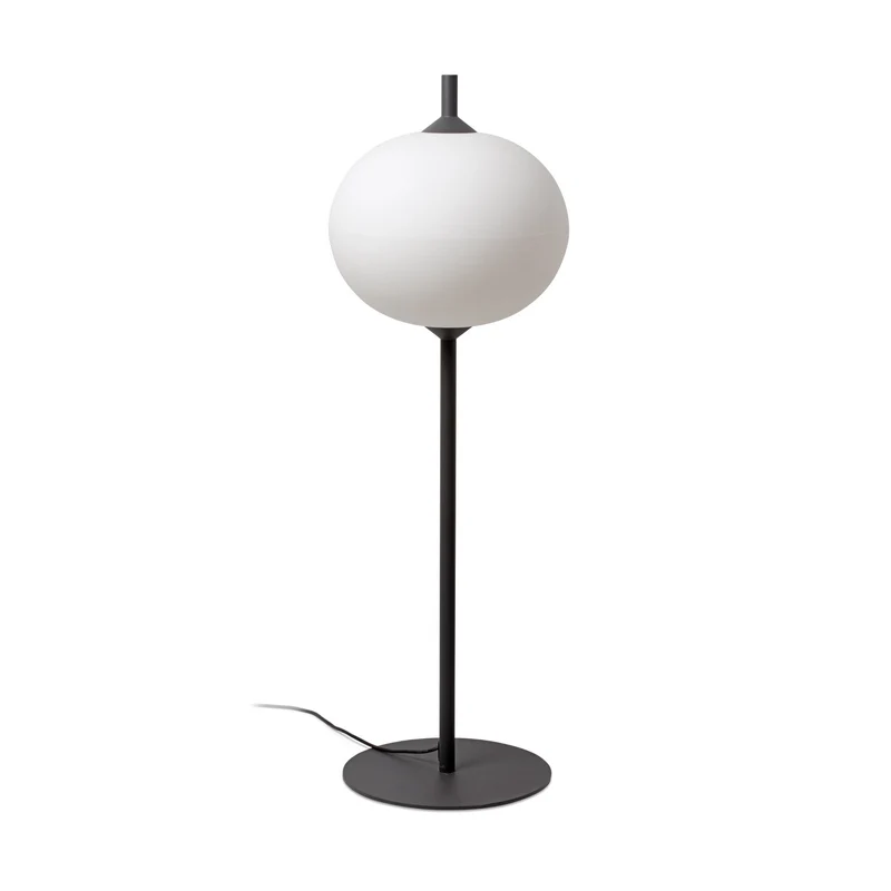 Lámpara de pie de exterior Faro Saigon 120cm E27 LED gris y blanco IP65 R45 130cm out 71575-04