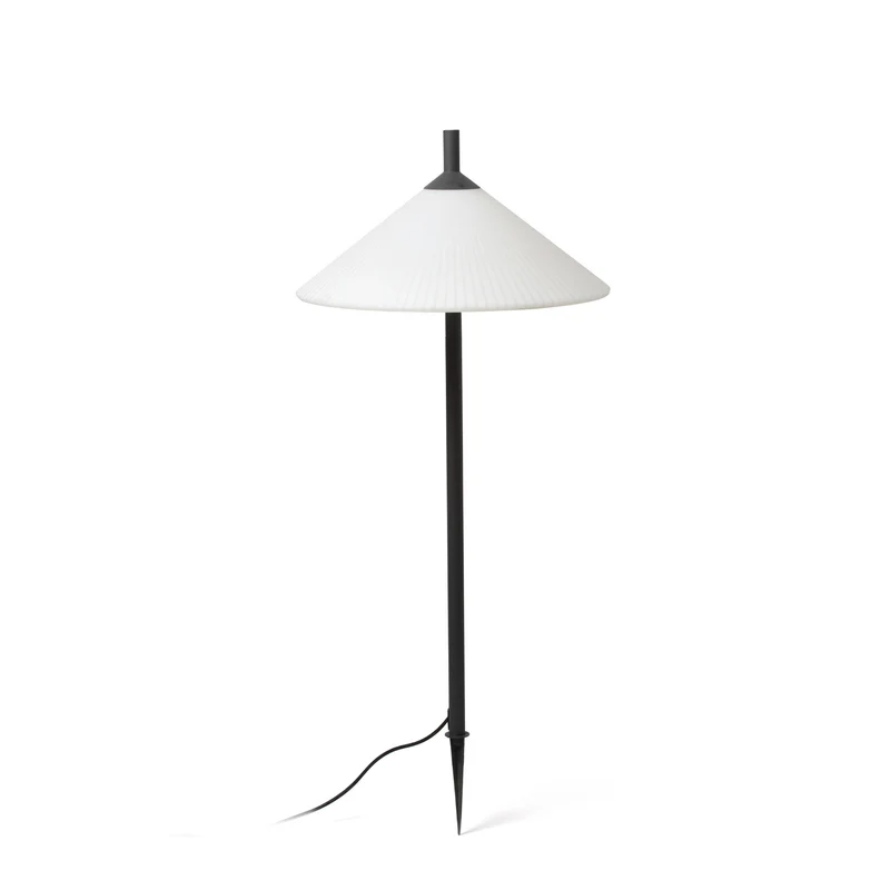 Estaca/Pincho de exterior Faro Saigon 138cm E27 LED gris y blanco IP65 R55 out 71575P-01