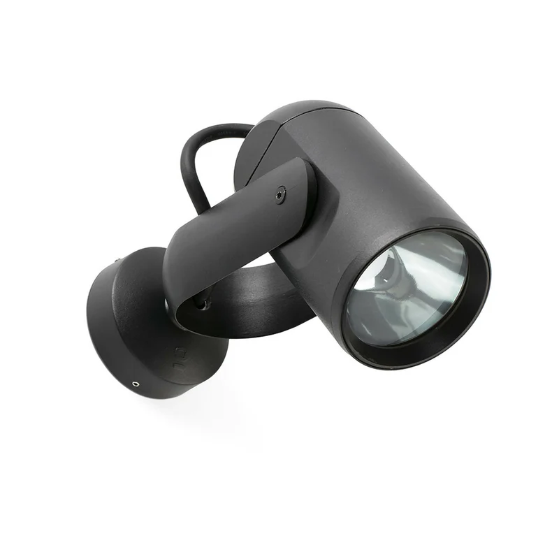 Proyector de exterior Faro Slot LED negro 3000K IP65 28° 20cm 70035