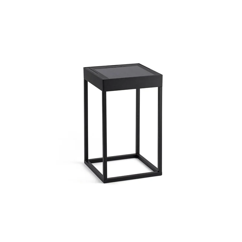 Baliza de exterior Faro Kasp 30cm LED negro 2700-3000K IP65 CCT 71912