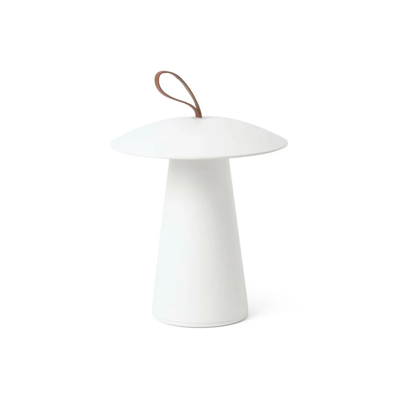 Lámpara de mesa de exterior portátil Faro Task 29cm LED blanco mate 3000K IP54 opal 70914