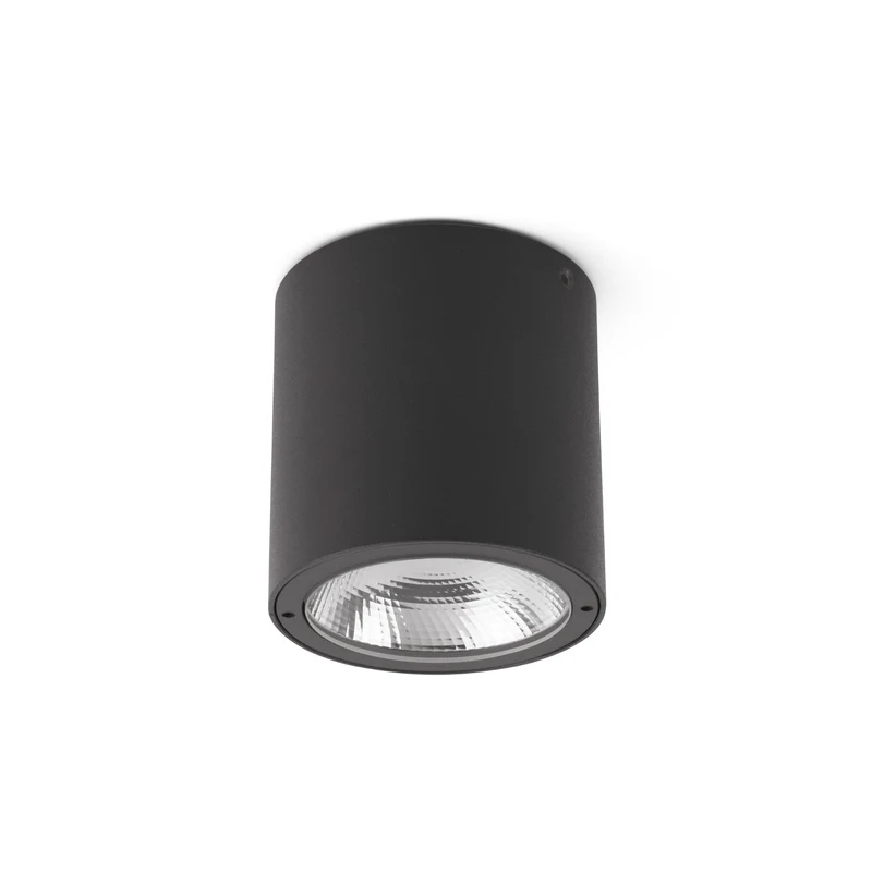 Plafón de exterior Faro Goz LED gris oscuro 3000K IP65 18° 70575