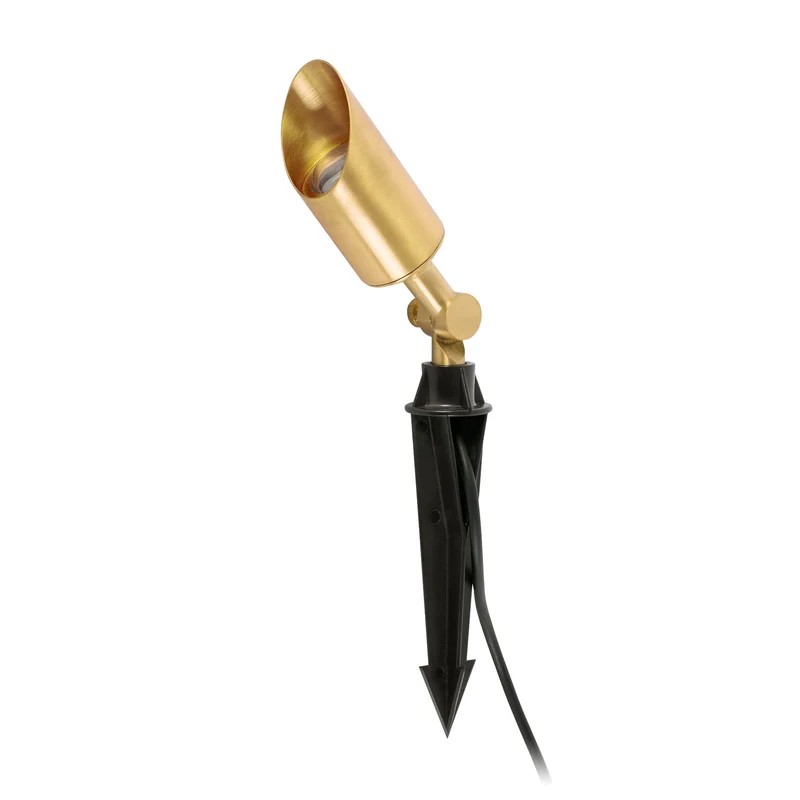 Estaca/Pincho de exterior Faro Andy 40cm GU10 LED oro satinado IP65 71613