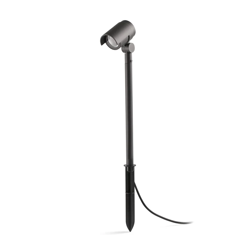 Estaca/Pincho de exterior Faro Foc 78cm LED gris oscuro 3000K IP65 36° 52cm 70159