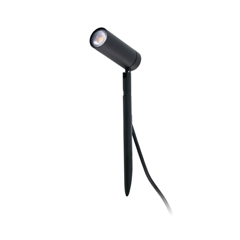 Estaca/Pincho de exterior Faro Seth 28cm LED negro mate 2700K IP44 40° 70227