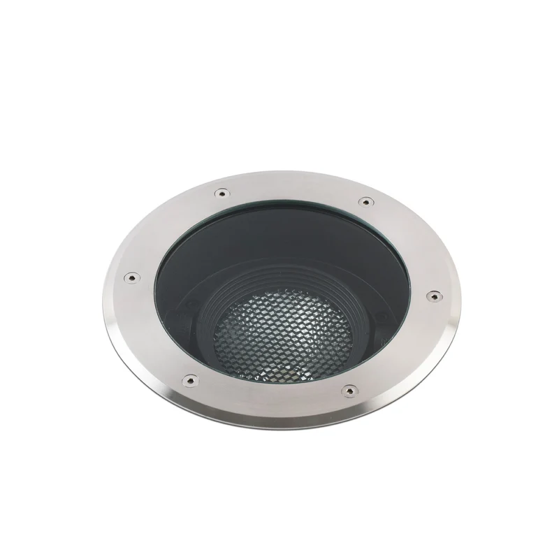 Empotrable de suelo exterior Faro Geiser 26cm LED gris 3000K IP67 10° 29W 70306