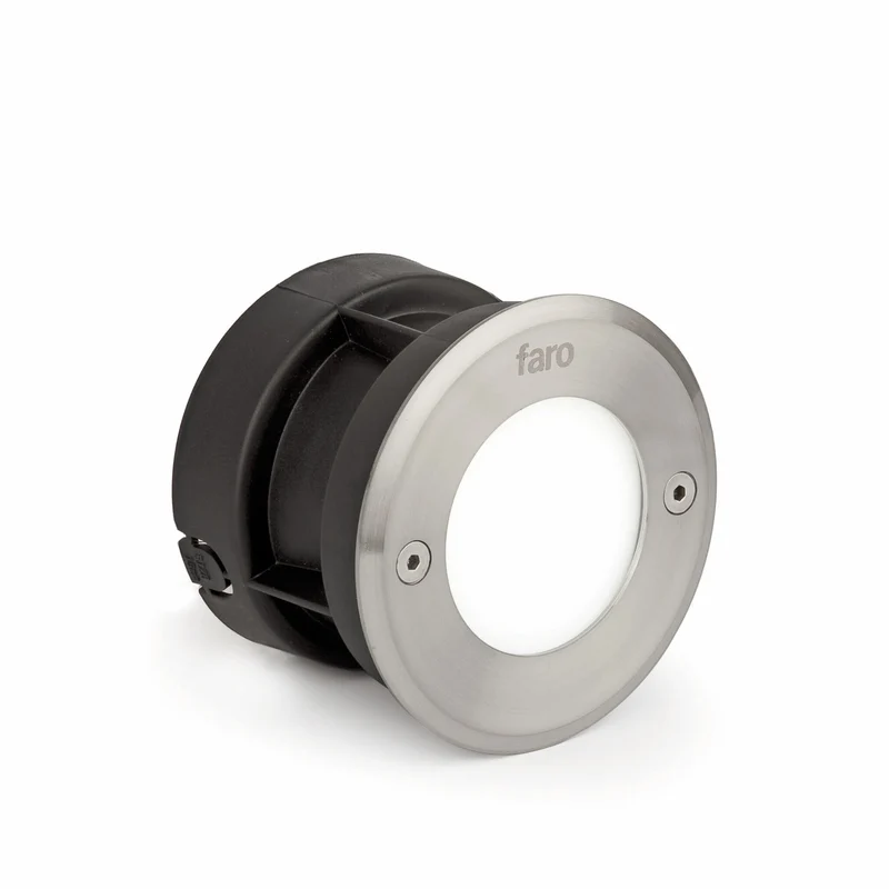 Empotrable de pared exterior Faro LED inoxidable satinado 3000K IP67 opal 18 71498N