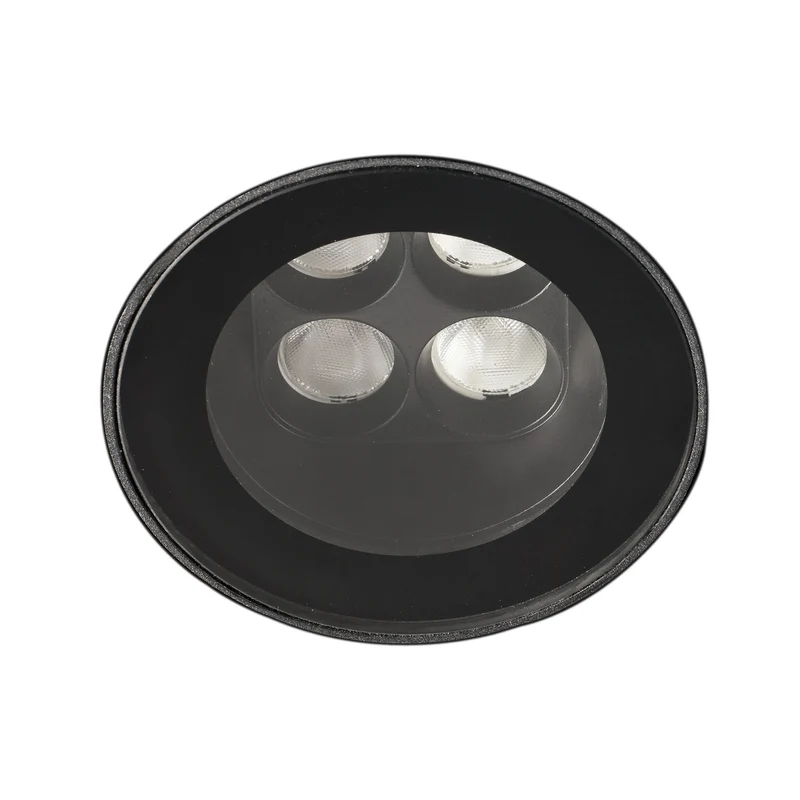 Empotrable de suelo exterior Faro Tras 4 luces LED negro mate 3000K IP67 13° 24V 71702