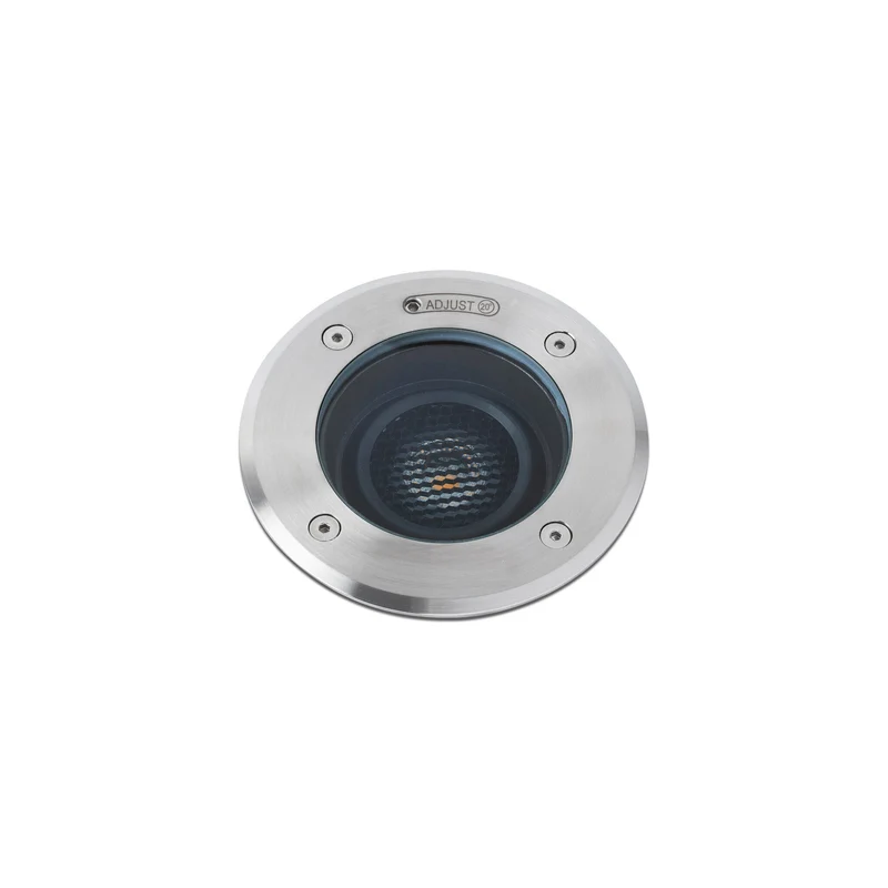 Empotrable de suelo exterior Faro Geiser 20cm LED gris 3000K IP67 38° 70309