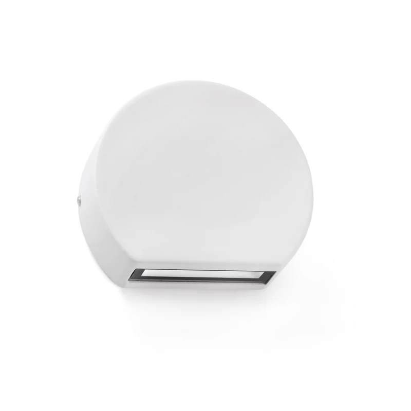 Aplique de exterior Faro Pill LED blanco mate 3000K IP54 opal 70824